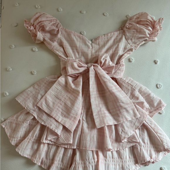 Pink Ruffled Romper - Picture 2 of 2